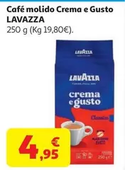 CAFE MOLIDO CREMA E GUSTO LAVAZZA 250 G