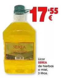 Serea - Licor De Hierbas O Miel