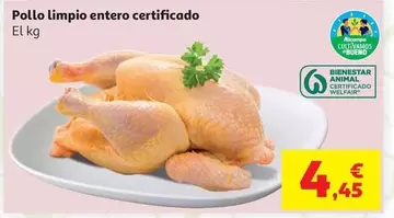 alcampo - Pollo Limpio Entero Certificado