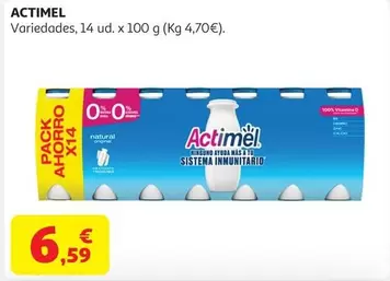 Actimel - Variedads