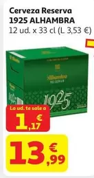 Alhambra - Cerveza Reserva 1925