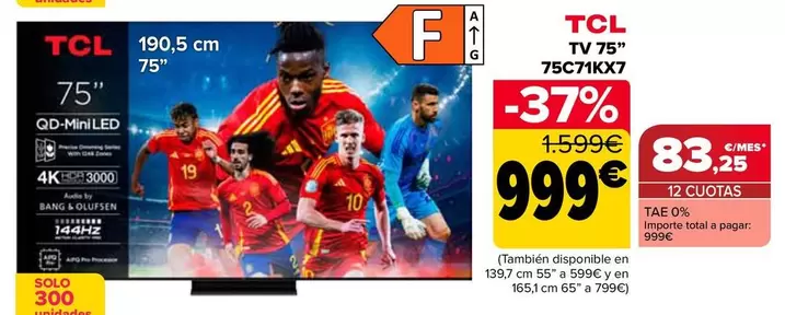 TCL - TV 75'' 75C71KX7