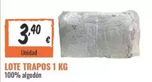 Lote Trapos 100 % Algodón