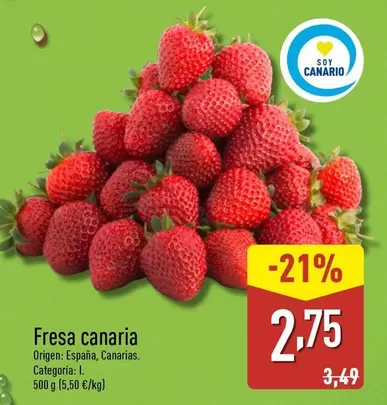 Fresa Canaria