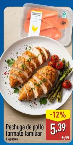 Pechuga De Pollo Formato Familiar