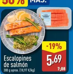 Escalopines De Salmon