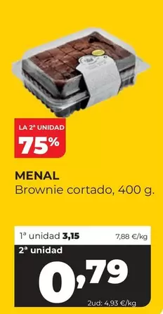 menal - Brownie Cortado