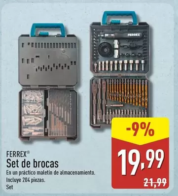 Ferrex - Set De Brocas