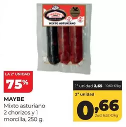 Maybe - Mixto Asturiano 2 Chorizos Y 1 Morcilla