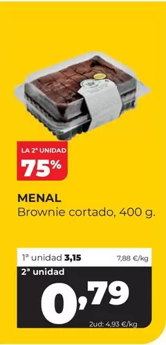 Menal - Brownie Cortado