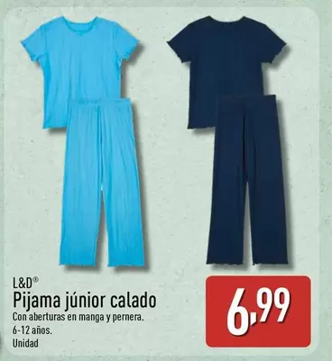 L&D - Pijama Júnior Calado