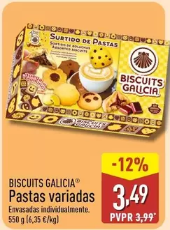 Biscuits Galicia - Pastas Variadas