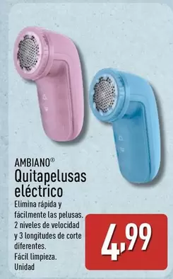 Ambiano - Quitapelusas Eléctrico