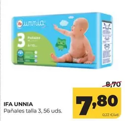 ifa unnia - Pañales Talla 3