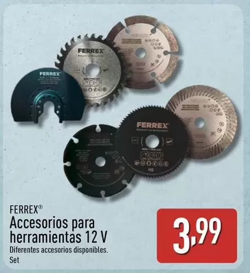 Ferrex - Accesorios Para Herramientas 12 V
