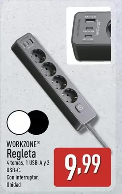 Workzone - Regleta