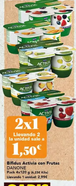 Danone - Bifidus Activia Con Frutas