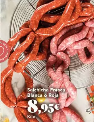 Salchicha Fresca Blanca O Roja