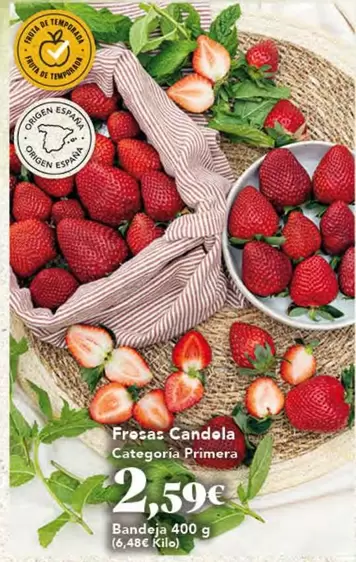 origen - Fresas Candela