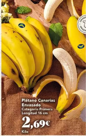 origen - Platano Canarias Envasado