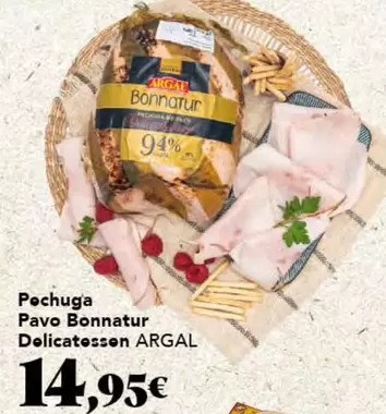 Argal - Pechuga Pavo Bonnatur Delicatessen
