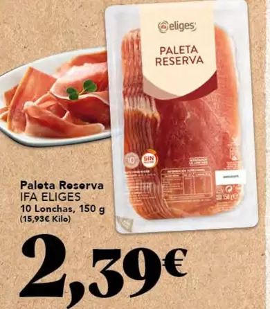 Ifa Eliges - Paleta Reserva