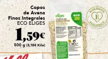 Eco - Copos De Avena Integrales