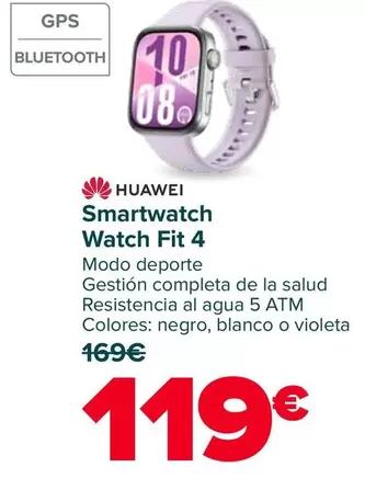 Huawei - Smartwatch Watch Fit 4