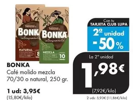Bonka - Cafe Molido Mezcla O Natural