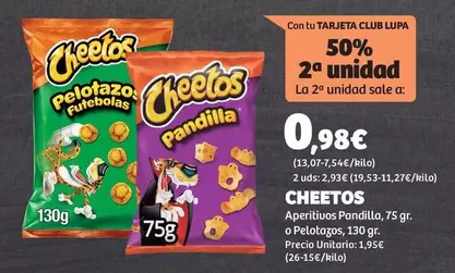 Cheetos - Aperitivos Pandilla