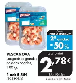 Pescanova - Langostinos Grandes Pelados Cocidos