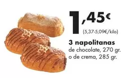 3 Napolitanas