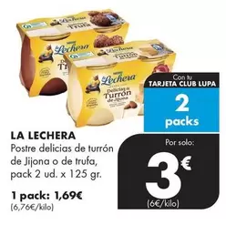 La Lechera - Postre Delicias De Turron De Jijona O De Trufa