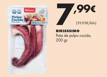 Rikisssimo - Pata De Pulpo Cocido