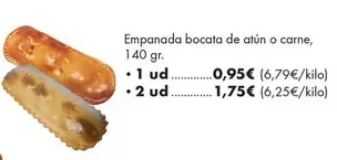 Empanada Bocata De Atun O Carne