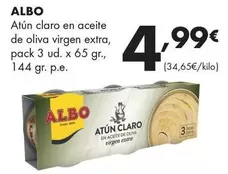 Albo - Atun Claro En Aceite De Oliva Virgen Extra