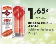 Argal - Bocata Club De Salchcichas Barbacoa