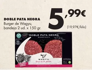 Doble Pata Negra - Burger De Wagyu
