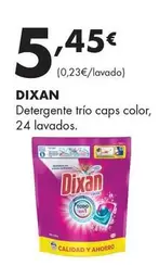 Dixan - Detergente Trio Caps Color