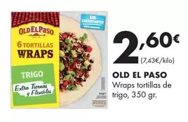 Old El Paso - Wraps Tortillas De Trigo