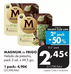 Frigo - Magnum Helado De Pistacho
