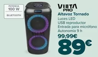 Vieta Pro - Altavoz Tornado