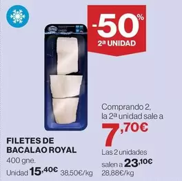 Royal - Filetes De Bacalao