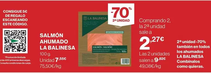 La Balinesa - Salmón Ahumado