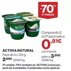 Danone - Activia Natural