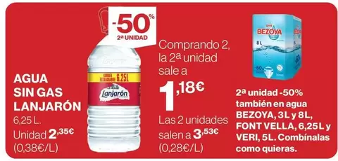 Lanjarón - Agua Sin Gas