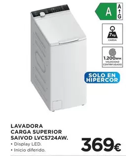 Saivod - Lavadora Carga Superior Lvs5/24aw