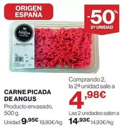 El Corte Inglés - Carne Picada De Angus