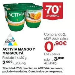 Danone - Activia Mango Y Maracuya