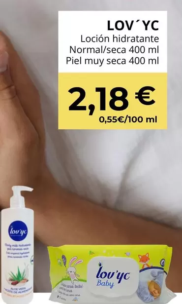 Lov'yc - Locion Hidratante Normal/Seca